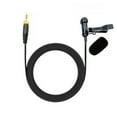 thumbnail image 1 of Microphone à Revers Noir pour Shure pour Système Sans Fil à Clipser Sony avec Capuchon Or, 1 of 9