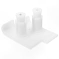 thumbnail image 5 of White Non-Slip Outdoor Walker Ski Glides for Elderly, 2 Pack Crutch Tips with Anti-Stick Feature, 5 of 5