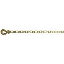 CURT 80316 35-Inch Trailer Safety Chain with 3/8-In Clevis Snap Hook, 24,000 lbs Break Strength