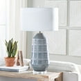 thumbnail image 2 of Crestview Collection Sherie 3-Way Ceramic Table Lamp White, 2 of 5