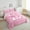 Pink, variant on Erosebridal Blue Bowknot Bedding Twin Comforter Set, Initial Letter E Down Comforter, Cartoon Monogrammed Reversible Comforters & Duvets, Breathable Bedroom Decorative, 2pcs