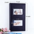 thumbnail image 2 of Photo Album 4x6 300 Pockets Leather Frame Cover Large Capacity Pictures Book Heilwiy Gift, 2 of 5