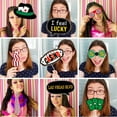 thumbnail image 4 of HTOOQ Las Vegas Casino Photo Booth Props Kit 24Pcs Las Vegas Party Photo Booth Props with Wooden Sticks - -, 4 of 9