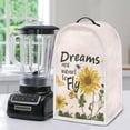 thumbnail image 5 of HELLHERO Bumblebee Sunflower Coffee Machine Dust Cover for Kitchen, Kitchen Counter Washable Not Easy to Fade, 5 of 6