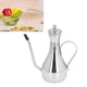 thumbnail image 3 of Dispensador De Aceite De Acero Inoxidable, Botella De Salsa De Metal Para El Hogar, Aceite, Vinagre, Vinagrera, Recipiente Para Salsa Con Asa Para Cocinar, Cocina, Restaurante, 3 of 7