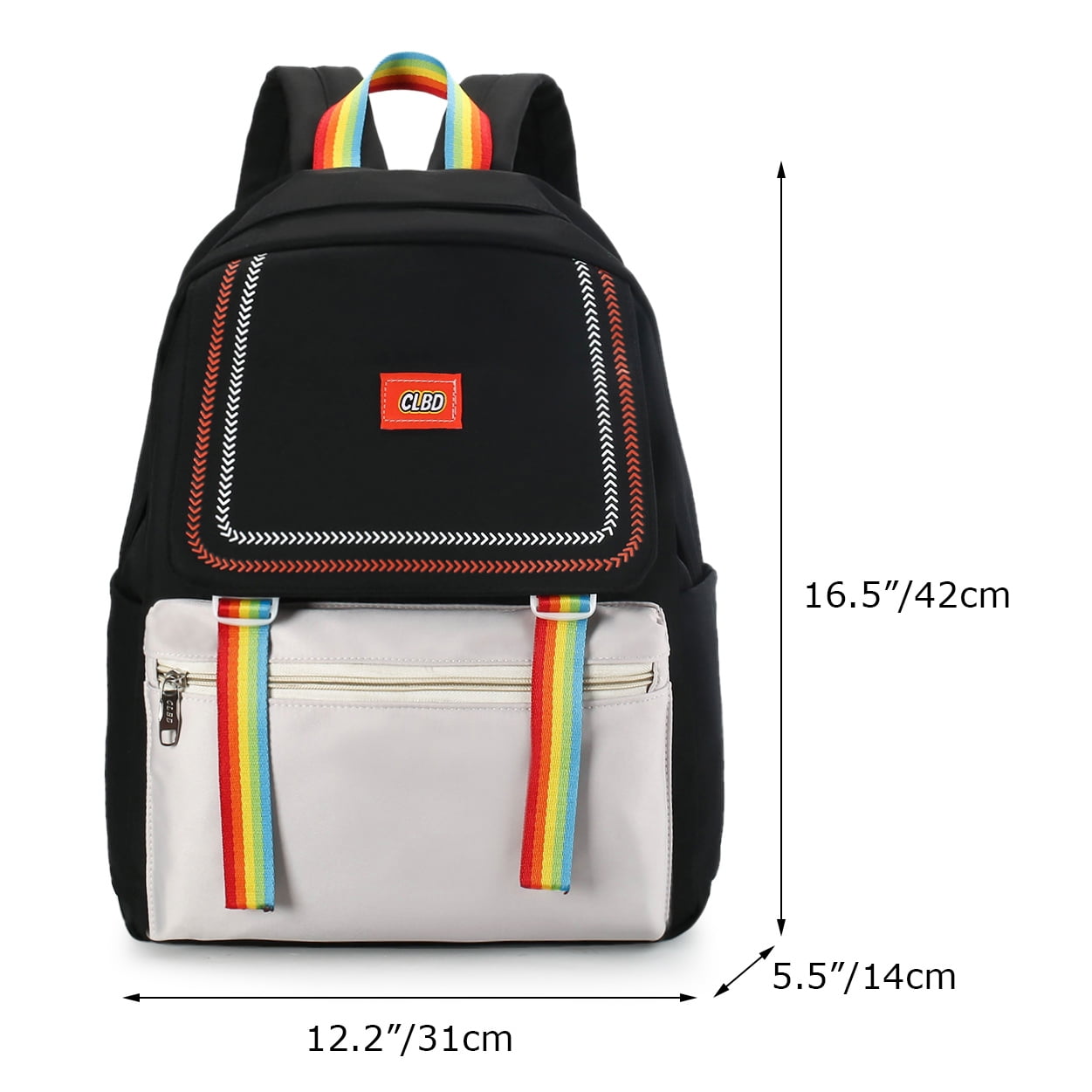 Stylish Laptop Backpack Travel Backpack with Removable Sling Bag Christmas Winter Stylish Laptop Backpack Travel Backpack with Removable Sling Bag Christmas Winter