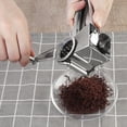 thumbnail image 4 of LHCER Râpe à Fromage Trancheuse en Acier Inoxydable Déchiqueteuse de Fromage Dur et de Chocolat, 4 of 8
