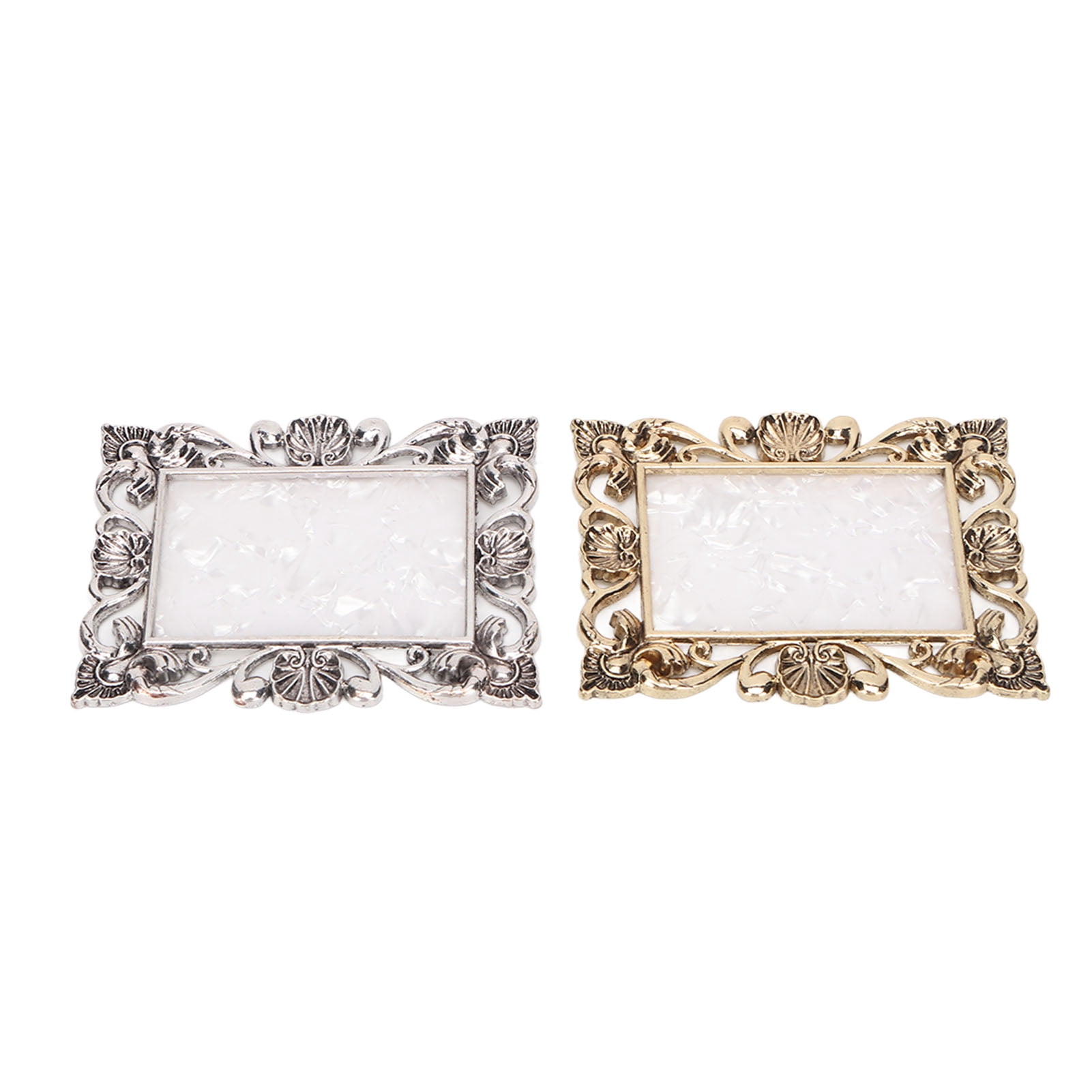 Nail Art Painting Palette, 2pcs Vintage Nail Polish Palette  For Salon