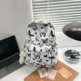thumbnail image 4 of Bolsa Mochila de moda Ndcxsfigh con estampado de mariposas de hombro Para estudiantes Oxford 40*29*16 cm, 4 of 9