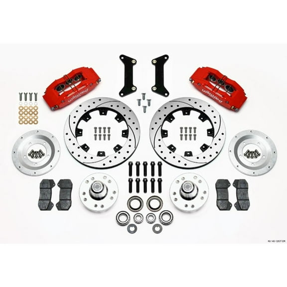 Wilwood Front Brake Kit 80-87 GM G-Body 6 Piston Caliper