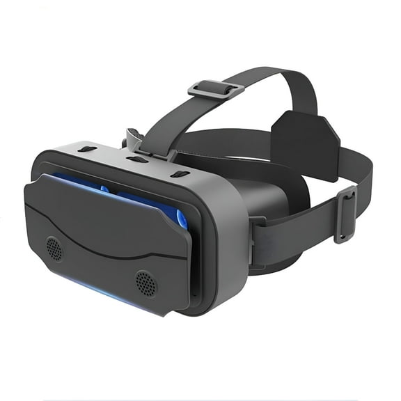 GJX 3D Helmet VR Glasses Virtual Reality Headset for 5-7'' Mobile with Original Box