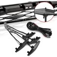 thumbnail image 1 of Juego de 4 luces LED ámbar (negras) con fusible e instrucciones para la parrilla Toyota 4Runner TRD Pro 2014-2022, incluidas SR5, TRD Off-Road, Limited, TRO Pro, 1 of 5