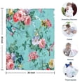 thumbnail image 4 of Pioneer Flower Floral Print Pattern Blanket,Comfortable Soft Flannel Throw Blanket,All Season,Warm Lightweight Blankets for Sofa Bed Couch Living Room Chair,30"x40", 4 of 4