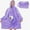 Light Purple, variant on Arsny Oversized Sherpa Blanket Hoodie for Adult Women Men Teen - Thick Warm Wearable Hooded Sweatshirt Blanket