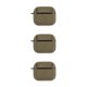 thumbnail image 5 of Cateissary Estuche de transporte para auriculares a prueba de agua Funda inalámbrica de viaje Reemplazo de hebilla de auriculares para 3 Marrón Type1 NO1, 5 of 6