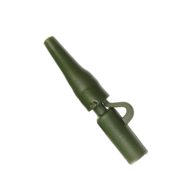 Naiovety 50 unidades/Kit de Clips de de seguridad, Terminal giratorio de plástico para exteriores, agua dulce, agua salada, agua de mar, equipo de Pescar Verde Naiovety OD023660-02