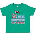 thumbnail image 3 of Inktastic I'm the big brother to twins. Boys Baby T-Shirt, 3 of 5