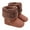 Coffee, variant on comerut Winter Unisex 0-1 Year Old Baby Toddler High-top Warm Soft-soled Snow Boots