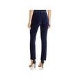 thumbnail image 2 of Adriano Goldschmied Womens Mari Velvet High Rise Straight Leg Jeans Blue 26, 2 of 2