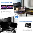 thumbnail image 6 of Blackview 15.6" Laptop Screen Extender, 1080P IPS Display Dual Portable Monitor for 14"-17" Laptops with HDMI/USB-C Travel Monitor Extender for Windows/Mac/Android/Switch/PS5/Xbox, 6 of 10
