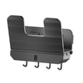 thumbnail image 4 of beisidaer Kitchen Chopping Board Rack Hooks Hanger Pot Lid Rack Hooks Pan Lid Wall Rack -gray with hooks, 4 of 6