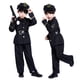 thumbnail image 3 of Disfraz de uniforme de oficial de policía de Halloween, ropa de juego de rol, disfraz de uniforme de fiesta, sin para niños, talla L de 7 a 10 años, 3 of 5