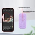 thumbnail image 3 of Remote Control Page Turner 9 Keys Wireless Self Recording Video Clicker for Smartphone, 3 of 7