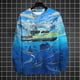 thumbnail image 2 of Suéter de cuello redondo de invierno para hombre, jersey con estampado 3D de océano, suéter de moda urbana, patrón de estilo cómic, camisetas deportivas informales cálidas, 2 of 4