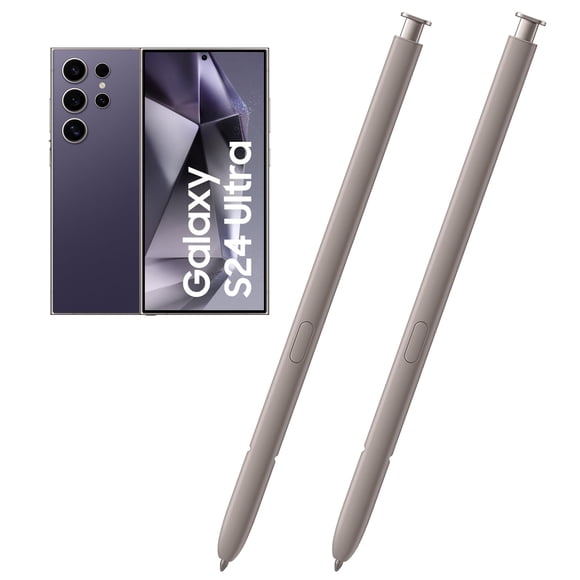 Paquete de 2 unidades de repuesto S Pen para Samsung Galaxy S24 Ultra