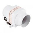 thumbnail image 2 of Bilge Air Blower, 4in 270CFM Bilge Air Blower In-Line Marine DC Electric Fan Boat Accessory 12V White For InLine Blower Bilge Air Blower Electric Blower Bilge 270 CFM Bilge Blower, 2 of 8