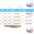 thumbnail image 3 of Deep V Wireless Bras for Women No Underwire Push up Bra Full Cup Bralette Seamless Shirt Everyday Sleep Bra, 3 of 7