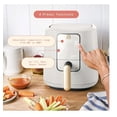 thumbnail image 2 of Friteuse à Air Chaud SadBe 3 Qt TurboCrisp 1200 W Blanche, 2 of 8