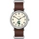 thumbnail image 2 of Timex Tribute Collegiate Weekender 40mm Correa de Piel de Cuarzo para Hombre, Marrón, Relo Timex Timex Tribute, 2 of 2