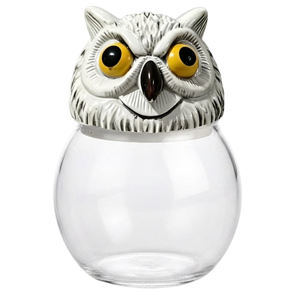 Gothic Glass Witchy Frog Storage Jar, Kitchen Spice Container, Halloween Decor, Style C.