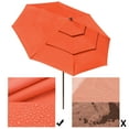thumbnail image 3 of Yescom 9 Ft 3 Tier Patio Umbrella with Protective Cover Crank Push to Tilt Hotel, 3 of 10