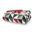 thumbnail image 2 of Mainstays Red Geometric 8 Piece Bed in a Bag , Twin/Twin XL, 2 of 6