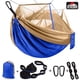 thumbnail image 1 of Hamaca Doble con Mosquitero para Camping Swiss Outdoors azul Unitalla Swiss Outdoors SWO-HD1RD-GY, 1 of 8