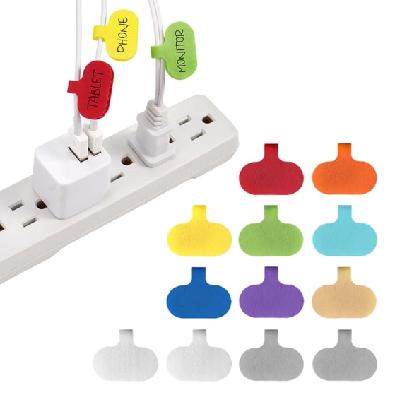 Cable Labels - Regular (12-Pack)