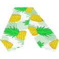 thumbnail image 2 of SKYSONIC Table Runner Colorful Pineapple On White Washable Table Cloth Runner for Holiday Home Wedding Table Top Decoration 13x90 Inches, 2 of 7
