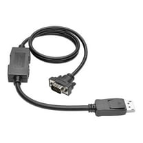 Tripp Lite 3ft DisplayPort 1.2 to VGA Active Adapter Cable (M/M)