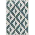 thumbnail image 2 of Rugs.com Jill Zarin Outdoor Collection Rug – 2' 2 x 3' Teal Flatweave Rug Perfect For Entryways, Kitchens, Breakfast Nooks, Accent Pieces, 2 of 9