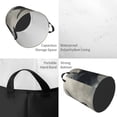 thumbnail image 2 of Sikiie Mystical Bull in Fog Print Round Dirty Clothes Basket, Waterproof Standing Foldable Storage Basket, for Laundry Room, Bedroom, Bathroom Storage-Medium, 2 of 6