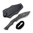 thumbnail image 2 of Civivi Knives Vaquita 2 C047C-DS1 Kukri Black Micarta Damascus Fixed Blade Knife  Cuchillo, 2 of 4