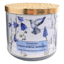 Bath & Body Works Fresh Spring Morning 3-Wick Scented Candle