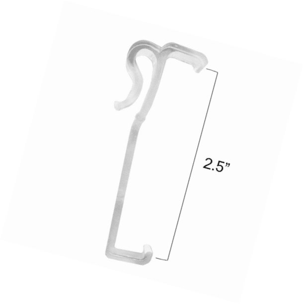 10 QTY 2.5 inch HEAVY DUTY Replacement Valance clips/ for Horizontal