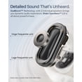thumbnail image 3 of SHOKZ New OpenFit 2+ Open-Ear Headphones, Dolby Audio Enabled, Comfortable Earbuds with Soft Ear Hooks, 48H Playtime, IP55 Water-Resistant, USB-C Fast Charging, Wireless Charging, Black, 3 of 8