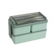 thumbnail image 1 of EGNMCR Kitchen Gadgets, Kitchen Accessories Bento Box Lunch Containers For Work Leak-Proof With 3 Compartments Paste Container Men Woman Microwave Dishwasher-Safe lunch boxes, 1 of 7