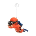 thumbnail image 2 of Floating Diver Aquarium Decoration, Creative Scuba Diver Ornament with Camera PVC Doll, Small Fish Tank Underwater Scene Decor, Suspended Floating Effect(2.4Inch,Red), 2 of 4