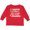 Red, variant on Inktastic I Watch Football with My Grandma Boys Long Sleeve Toddler T-Shirt