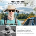 thumbnail image 5 of USB Charging Fan Hat,2-in-1 Hands-free Hat Fan with Detachable Neck, UPF 50+ Wide Brim Sun Hat,2600mAh Rechargeable Fishing Essentials for Camping Travel Delivery Outdoor-Black, 5 of 7